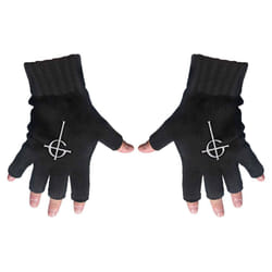 Ghost Unisex Adult Ghost Cross Fingerless Gloves
