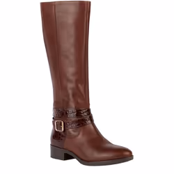 Geox Womens/Ladies Felicity Leather Boots - 5 UK, Brown