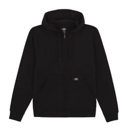 Dickies Mens Fleece Full Zip Hoodie - L, Black