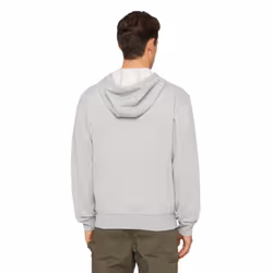 Dickies Mens Fleece Full Zip Hoodie - L, Heather Grey
