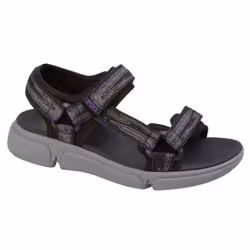 PDQ Womens/Ladies Webbed Sports Sandals - 6 UK, Black