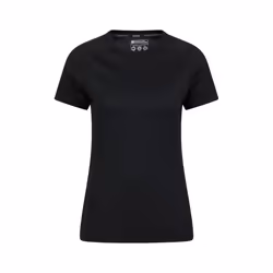 Mountain Warehouse Womens/Ladies Summit Merino Wool Thermal Top - 12 UK, Black