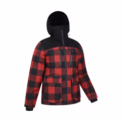 Mountain Warehouse Mens Drayton Waterproof Ski Jacket - S, Red/Black