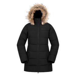 Mountain Warehouse Womens/Ladies Nola Long Padded Jacket - 18 UK, Black
