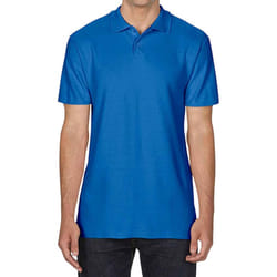 Gildan Unisex Adult Softstyle Polo Shirt - 3XL, Royal Blue