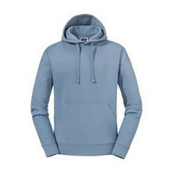Russell Mens Authentic Hoodie - M, Mineral Blue