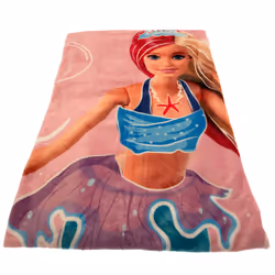 Barbie Premium Coral Fleece Blanket