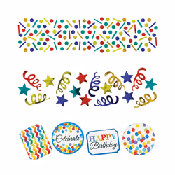 Amscan Happy Birthday Confetti