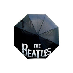 The Beatles Drop T Logo Folding Umbrella - One Size, Black/White