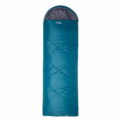 Mountain Warehouse Summit 250 Right Zip Winter Sleeping Bag - 215cm, Petrol