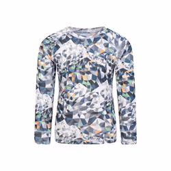 Mountain Warehouse Childrens/Kids Talus Geometric Base Layer Set - 3-4 Years, Monochrome
