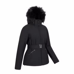 Mountain Warehouse Womens/Ladies Swiss RECCO Ski Jacket - 14 UK, Black