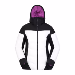 Mountain Warehouse Womens/Ladies Resort RECCO Padded Ski Jacket - 12 UK, Black