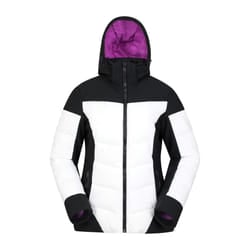Mountain Warehouse Womens/Ladies Resort RECCO Padded Ski Jacket - 12 UK, Black