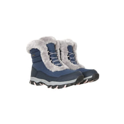 Mountain Warehouse Womens/Ladies Ohio Thermal Short Shaft Snow Boots - 5 UK, Blue
