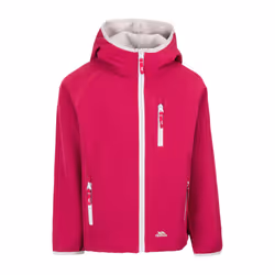 Trespass Childrens/Kids Kian Softshell Jacket - 9/10 Years, Berry