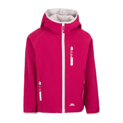 Trespass Childrens/Kids Kian Softshell Jacket - 9/10 Years, Berry