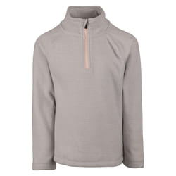 Trespass Childrens Girls Meadows Fleece - 5-6 Years, Pale Grey