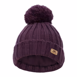 Trespass Childrens/Kids Thorns Bobble Hat - 5-7 Years, Potent Purple