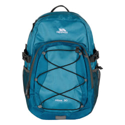Trespass Albus 30 Litre Casual Rucksack/Backpack - One Size, Storm Blue/Bondi Blue