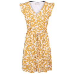 Trespass Womens/Ladies Holly Ditsy Print Short-Sleeved Dress - L, Honeybee