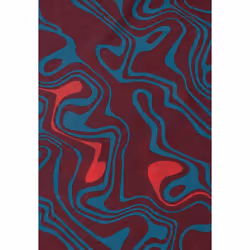 Trespass Womens/Ladies Rindell Neckwarmer - One Size, Dark Cherry Print