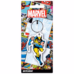 Wolverine Character Rubber Keyring