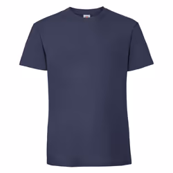 Fruit of the Loom Mens Iconic Premium Ringspun Cotton T-Shirt - S, Deep Navy