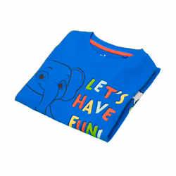 Cocomelon Boys Let's Have Fun! Short-Sleeved T-Shirt - 2-3 Years, Blue