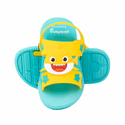 Baby Shark Childrens/Kids Sandals - 9 UK Child, Yellow/Blue
