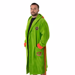 Teenage Mutant Ninja Turtles Mens Raphael Robe - S, Green