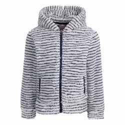 Trespass Childrens/Kids Wonderful Stripe Fleece Jacket - 2-3 Years, Navy