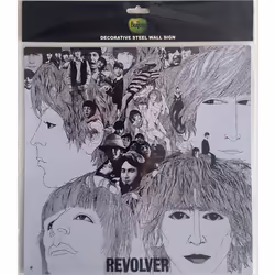 The Beatles Revolver Steel Sign