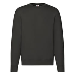 Fruit of the Loom Mens Premium Set-in Sweatshirt - M, Charcoal