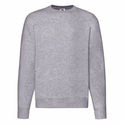 Fruit of the Loom Mens Premium Set-in Sweatshirt - M, Heather Grey