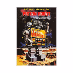 Pyramid International Battery Operated Piston Print