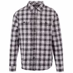 Trespass Mens Portlaw Checked Shirt - M, Black/White