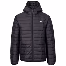 Trespass Mens Kelmarsh Padded Jacket - XL, Black