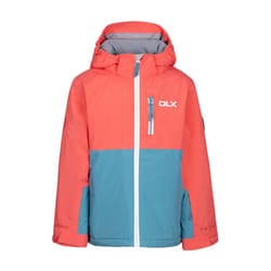 Trespass Childrens/Kids Pauline DLX Ski Jacket - 5-6 Years, Peach Blush/Storm Blue
