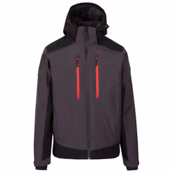 Trespass Mens Matthews Ski Jacket - S, Dark Grey
