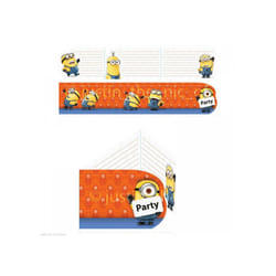 Minions Invitations Set (Pack of 6)