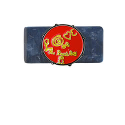 The Beatles Love Drum Money Clip - One Size, Blue/Orange