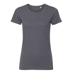 Russell Womens/Ladies Organic Short-Sleeved T-Shirt - XL, Convoy Grey
