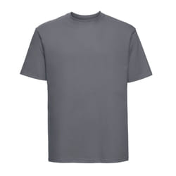 Russell Mens Organic Short-Sleeved T-Shirt - XS, Convoy Grey