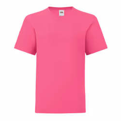 Fruit of the Loom Childrens/Kids T-Shirt - 12-13 Years, Fuchsia