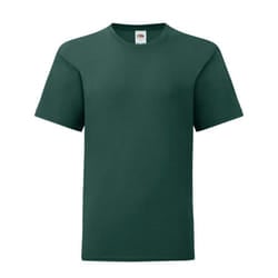 Fruit of the Loom Childrens/Kids T-Shirt - 12-13 Years, Forest Green