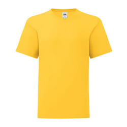 Fruit of the Loom Childrens/Kids T-Shirt - 12-13 Years, Sunflower