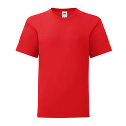 Fruit of the Loom Childrens/Kids T-Shirt - 12-13 Years, Red
