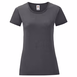Fruit of the Loom Womens/Ladies Iconic T-Shirt - XS, Dark Heather
