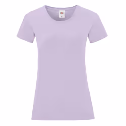Fruit of the Loom Womens/Ladies Iconic T-Shirt - S, Soft Lavender